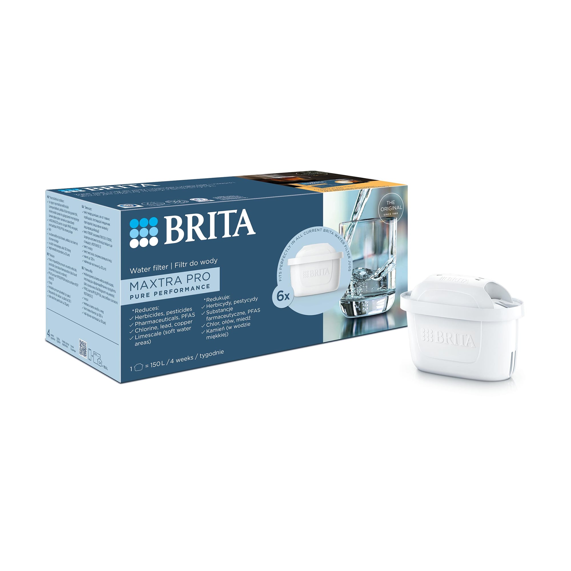 Фільтр для води Brita Maxtra Pro Pure Performance, 6 шт